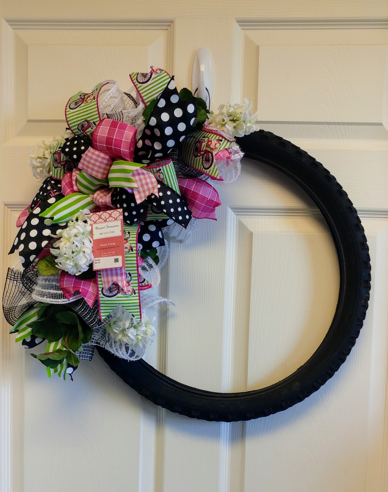 tire wreath